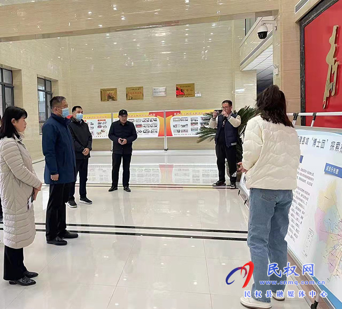市委人才辦到我縣調研“民權博士團”工作