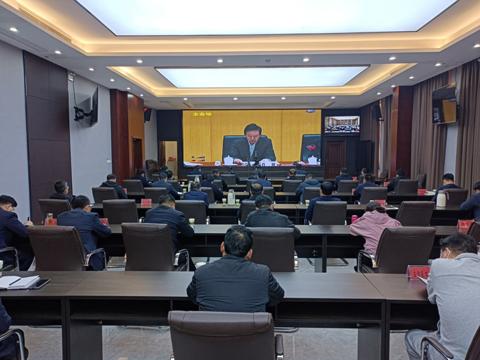 我縣組織收聽收看全國(guó)新冠疫情防控工作電視電話會(huì)議