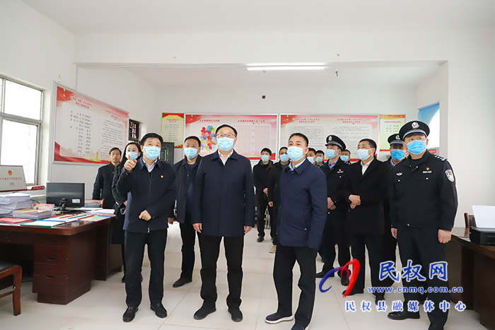 縣委副書記栗團(tuán)結(jié)調(diào)研疫情防控、禁毒和“三零”創(chuàng)建等工作