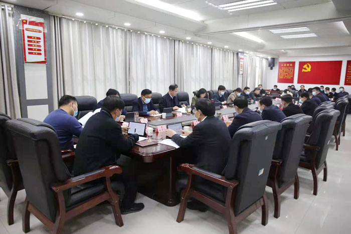民權(quán)縣第十五屆人民政府第63次常務(wù)會(huì)召開(kāi)