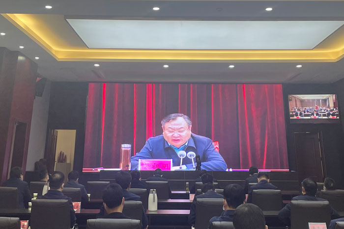 我縣組織收聽收看全市重復(fù)信訪積案集中專項治理暨安全穩(wěn)定工作推進(jìn)會議