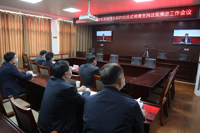 縣財(cái)政局參加全省落實(shí)新的組合式稅費(fèi)支持政策推進(jìn)工作視頻會(huì)