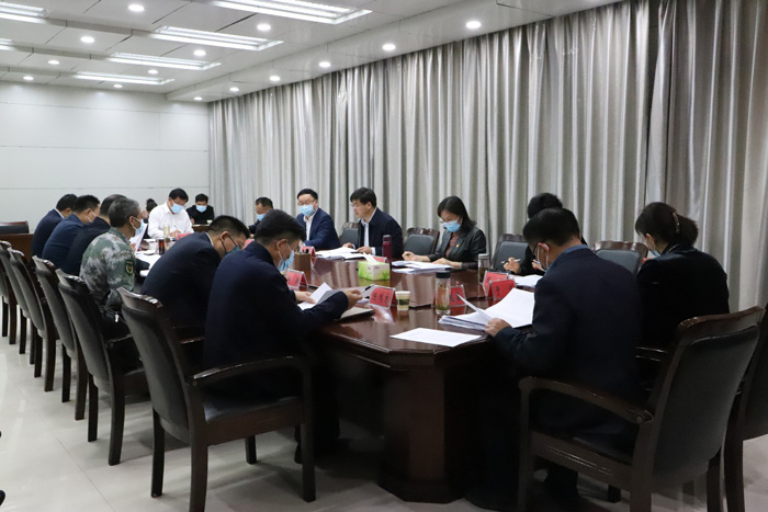 縣委書記張團結(jié)主持召開中共民權(quán)縣第十三屆委員會常務(wù)委員會第22次會議