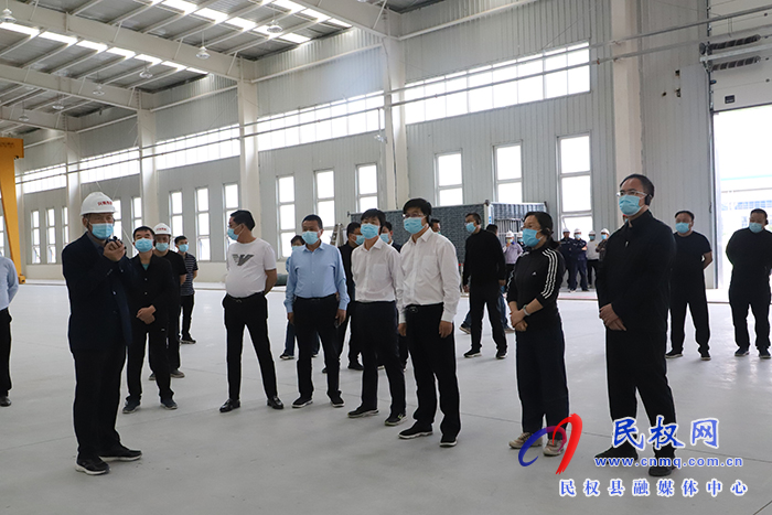 縣領導張團結、王靜嫻調研指導重點項目建設和工業(yè)企業(yè)運行情況