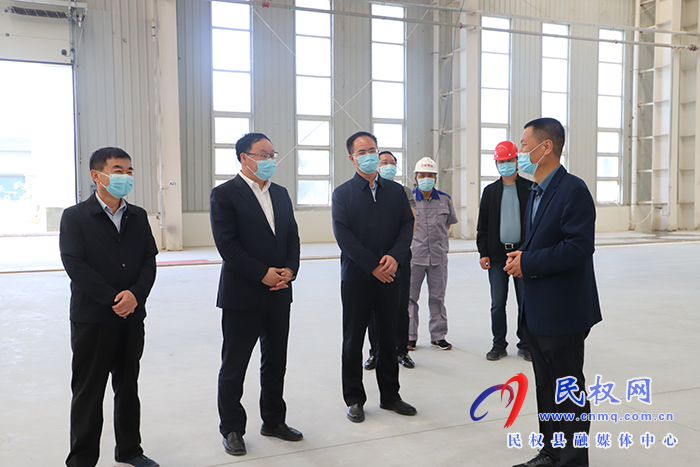 縣委副書記栗團結(jié)帶隊調(diào)研重點項目建設(shè)和重點企業(yè)運行工作