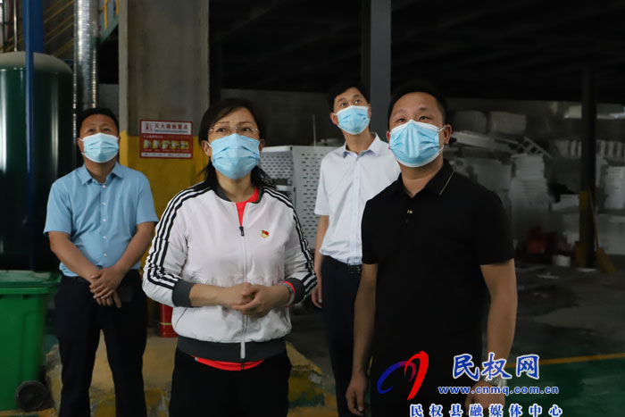 縣委副書記、縣長王靜嫻走訪調(diào)研企業(yè)復工復產(chǎn)情況