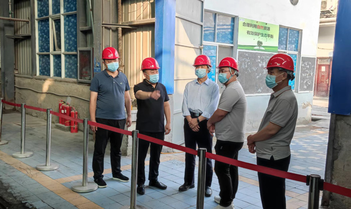 縣領導韓德勇一行深入工業(yè)企業(yè)調研指導復工復產工作