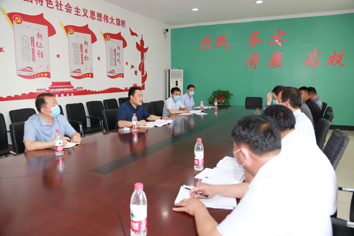 縣委常委、組織部長(zhǎng)王義彬到林七鄉(xiāng)督導(dǎo)研判“五星”支部創(chuàng)建工作
