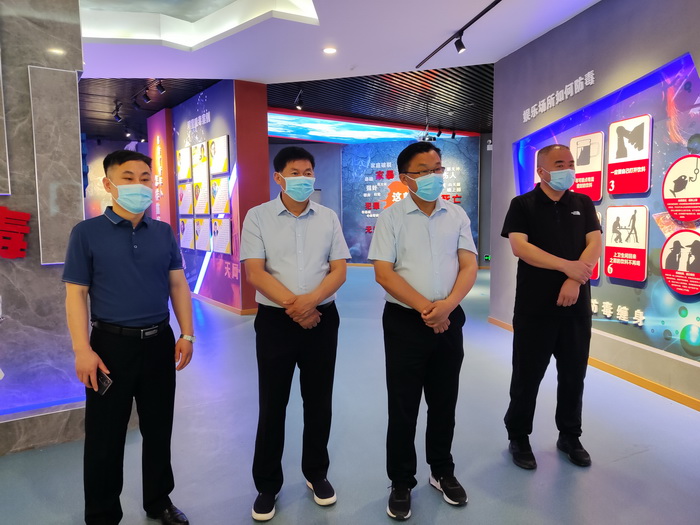 縣委常委、宣傳部長、副縣長畢道喜調(diào)研新文明實踐中心建設(shè)情況