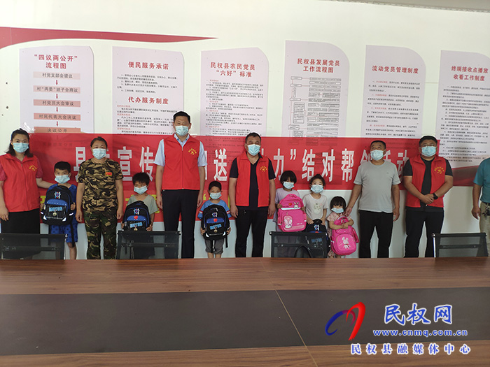 縣委宣傳部：開展四送一助力結(jié)對幫扶活動