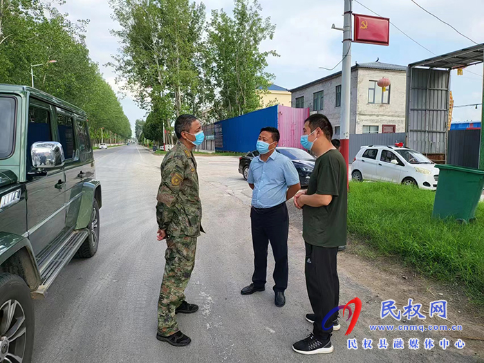 縣委常委、人武部部長熊四香到孫六鎮(zhèn)督導靜默期間疫情防控工作