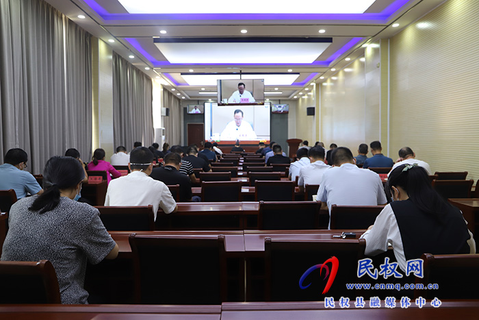 我縣組織收聽收看全省食品安全工作電視電話會(huì)議暨省食安委全體會(huì)議