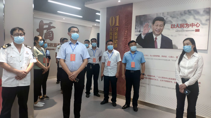 縣人大代表視察《中華人民共和國(guó)基本醫(yī)療衛(wèi)生與健康促進(jìn)法》執(zhí)法執(zhí)行開展情況