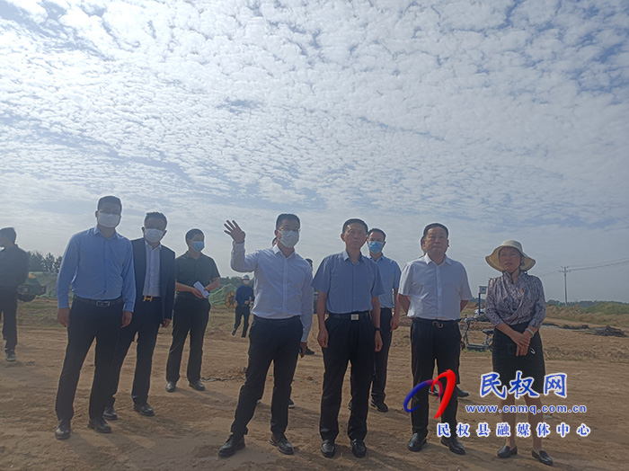 省“三個一批”項(xiàng)目建設(shè)督查組蒞民督導(dǎo)項(xiàng)目建設(shè)工作