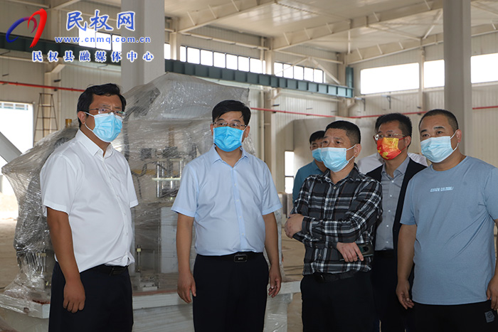 縣委書記張團(tuán)結(jié)調(diào)研重點項目建設(shè)進(jìn)展情況