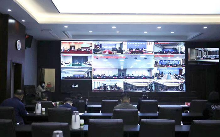 我縣組織收聽收看全市疫情防控調(diào)度會(huì)