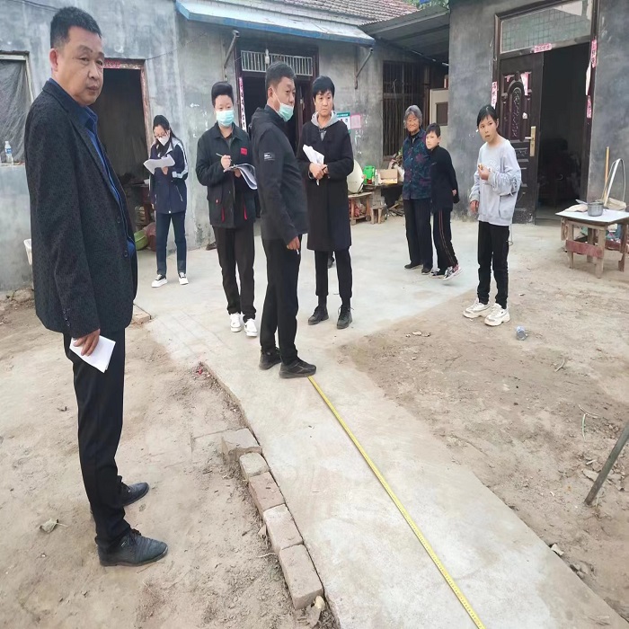 民權(quán)縣對2022年殘疾人無障礙改造檢查驗(yàn)收