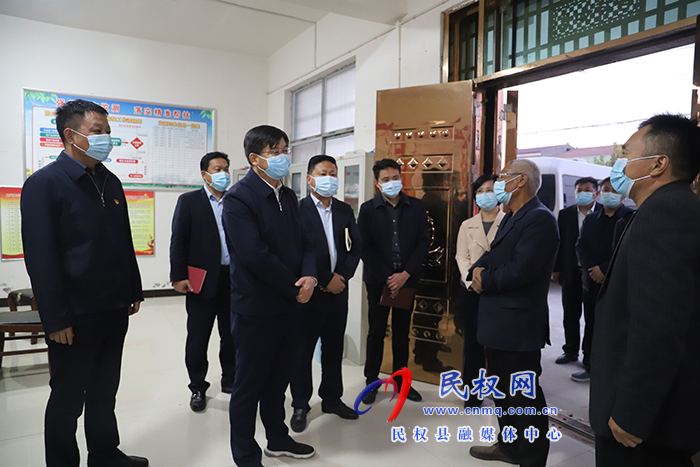 縣委書記張團結(jié)調(diào)研信訪維穩(wěn)和疫情防控工作