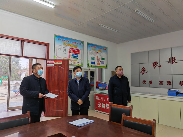 縣委常委、政法委書記陳鴻志到花園鄉(xiāng)大濟村督導鞏固拓展脫貧攻堅成果后評估工作