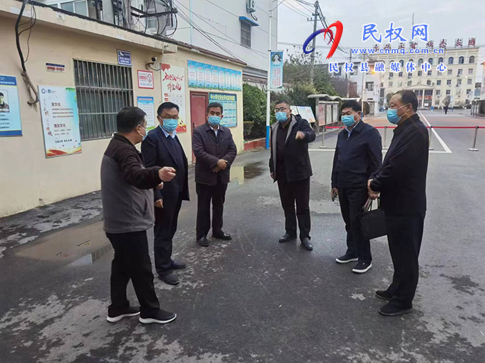 縣委常委、宣傳部長、副縣長畢道喜督導校園疫情防控工作