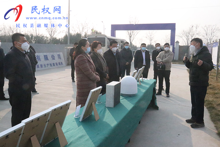 柘城考察團(tuán)到民考察學(xué)習(xí)