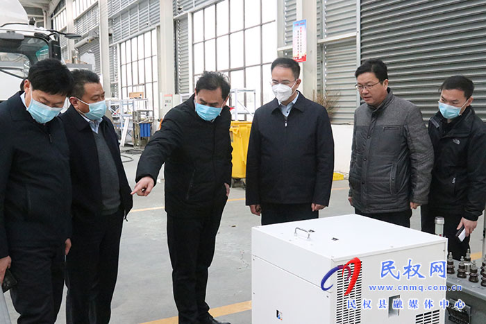 縣委常委、常務(wù)副縣長王景義調(diào)研企業(yè)復(fù)工復(fù)產(chǎn)和安全生產(chǎn)工作情況