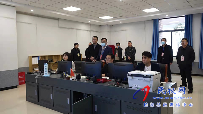 縣委常委、宣傳部長(zhǎng)、副縣長(zhǎng)畢道喜查看2022年成人高招考試（延期）工作