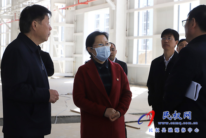 縣委副書記、縣長王靜嫻調(diào)研招商、城建項目建設(shè)工作