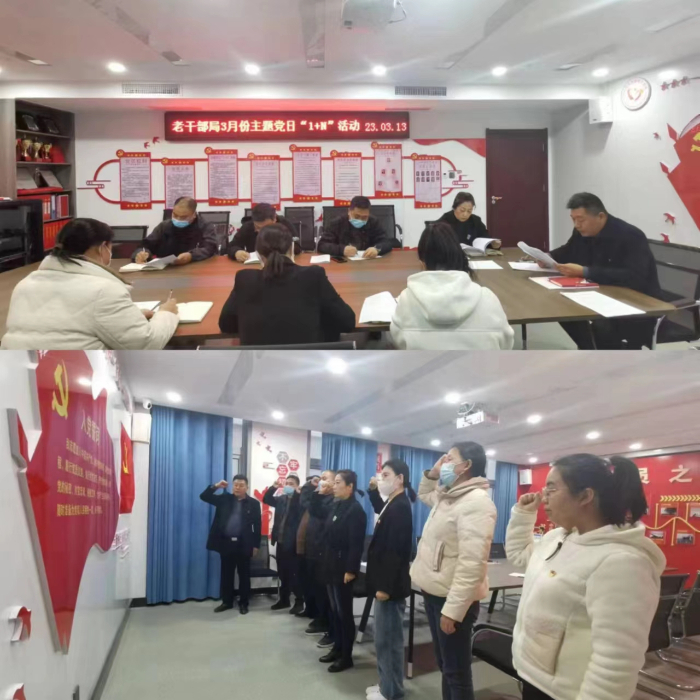 民權(quán)縣委老干部局開展3月份主題黨日“1+N”活動