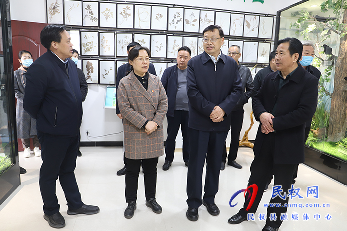 黃河水利委員會河南黃河河務局一級巡視員姚自京一行蒞民調(diào)研水利工程、黃河故道工作