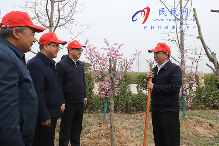 同植媒體林 共迎故道春——民權黃河故道植樹和采風活動舉行