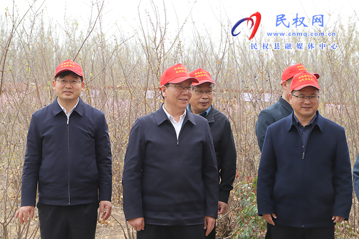 同植媒體林 共迎故道春——民權黃河故道植樹和采風活動舉行
