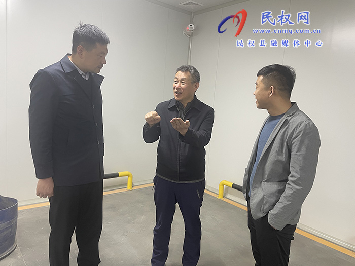 市委宣傳部副部長劉道明到民檢查指導新聞出版工作
