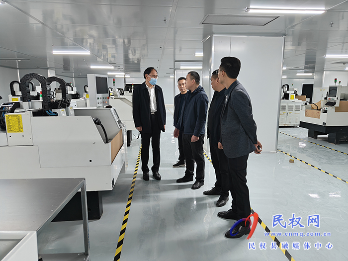 縣領導王雪山到山西晉城森銘電子信息產業(yè)園參觀考察