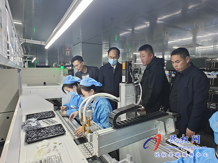 縣領導王雪山到山西晉城森銘電子信息產業(yè)園參觀考察