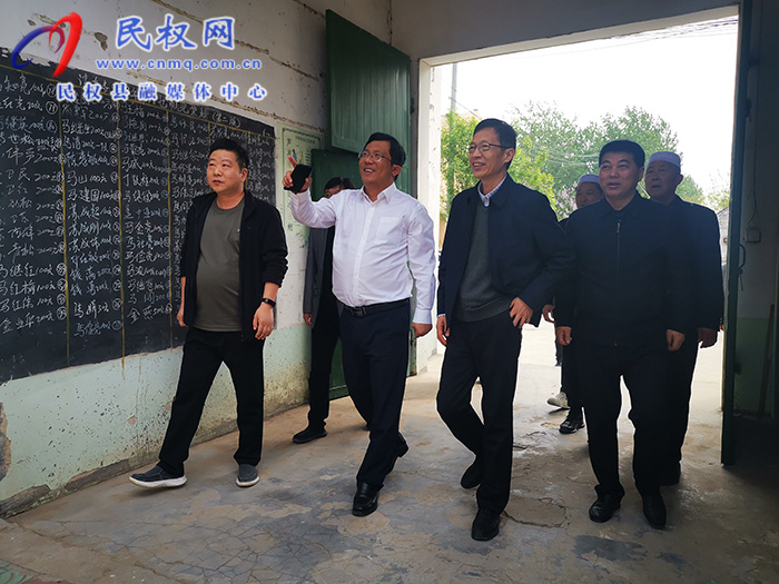 市委統(tǒng)戰(zhàn)部常務(wù)副部長魏冰帶隊到民開展督導(dǎo)視察工作