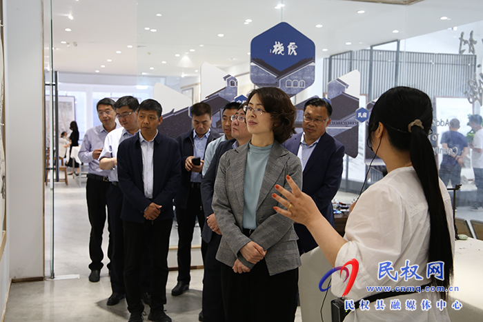 市委副書記、政法委書記呂娜到民開展巡河（湖）并調(diào)研農(nóng)村文化產(chǎn)業(yè)發(fā)展工作