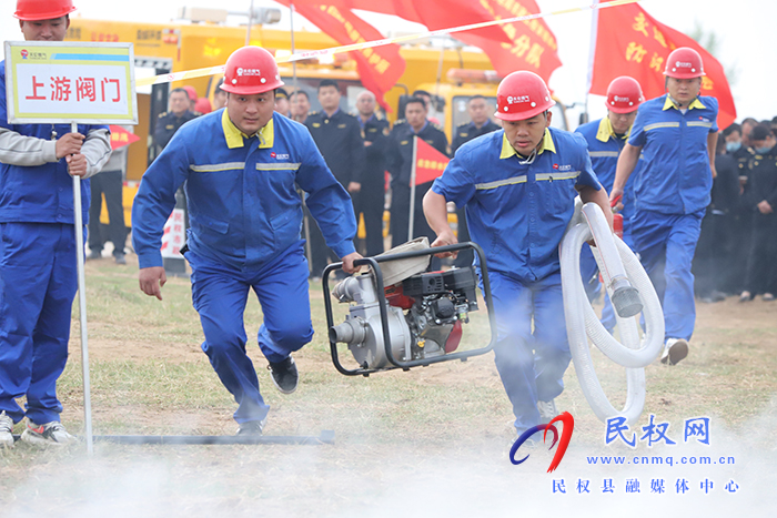 使命2023民權(quán)縣防汛抗洪應急綜合演練舉行