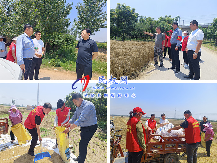 綠洲街道辦事處志愿服務隊“三夏”時節(jié)忙助農(nóng)