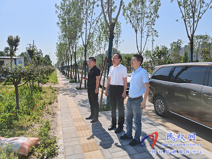 杭州頤高集團副總裁兼頤高新經濟公司總裁顧鵬帶隊來民權考察調研