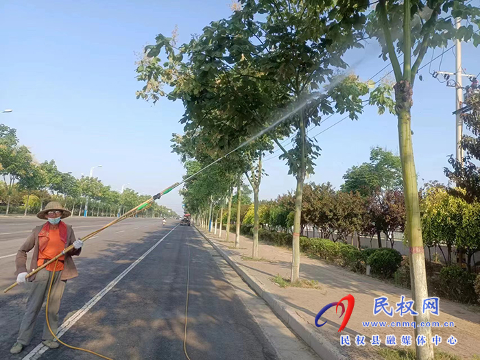 縣園林綠化中心全力打好國家文明城市創(chuàng)建攻堅戰(zhàn)