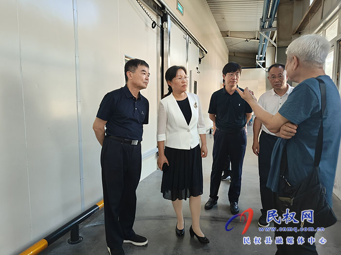 縣委書記王靜嫻拜訪中國(guó)制冷空調(diào)工業(yè)協(xié)會(huì)理事長(zhǎng)、合肥通用機(jī)電產(chǎn)品檢測(cè)院院長(zhǎng)李江