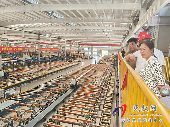 縣委書記王靜嫻帶隊赴江西上饒華嘉鋁業(yè)有限公司招商考察