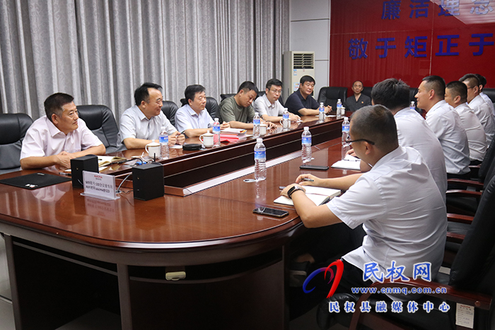 縣委常委、政法委書記陳鴻志帶隊(duì)開展政法系統(tǒng)“進(jìn)企業(yè)、護(hù)權(quán)益、優(yōu)環(huán)境、促發(fā)展”專題調(diào)研活動