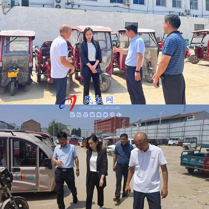 副縣長朱琳督導項目建設進度等情況