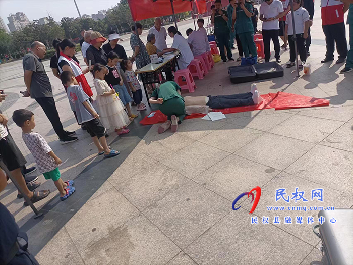 數(shù)字賦能 “救”在身邊 民生廣場(chǎng)科普“世界急救日”