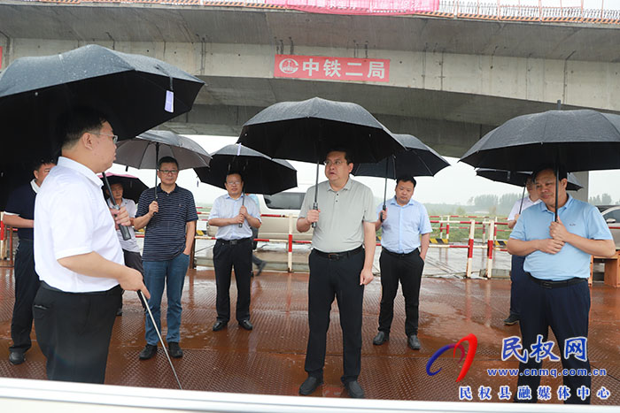 副市長高大立到民調(diào)研黃河故道水生態(tài)治理項目