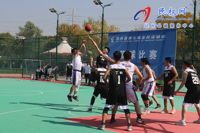 民權(quán)縣第七屆全民運(yùn)動(dòng)會(huì)籃球比賽舉行 民權(quán)縣第七屆全民運(yùn)動(dòng)會(huì)籃球比賽舉行