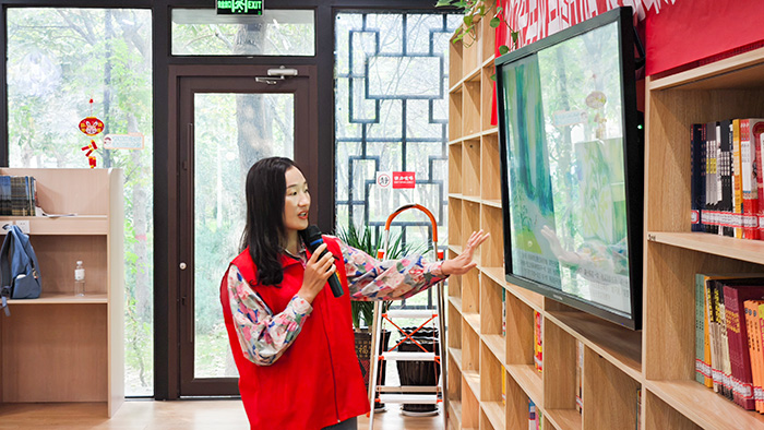 民權(quán)縣圖書館舉辦第二十八期“愛(ài)到最美是陪伴”親子閱讀活動(dòng)