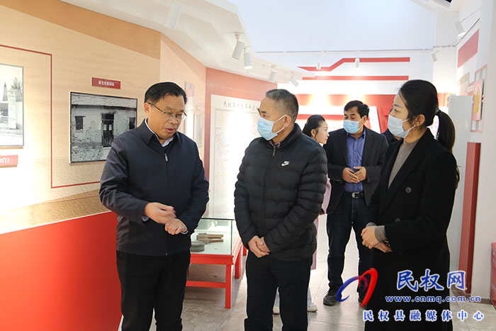 市委宣傳部到民調(diào)研愛國主義教育基地建設(shè)工作